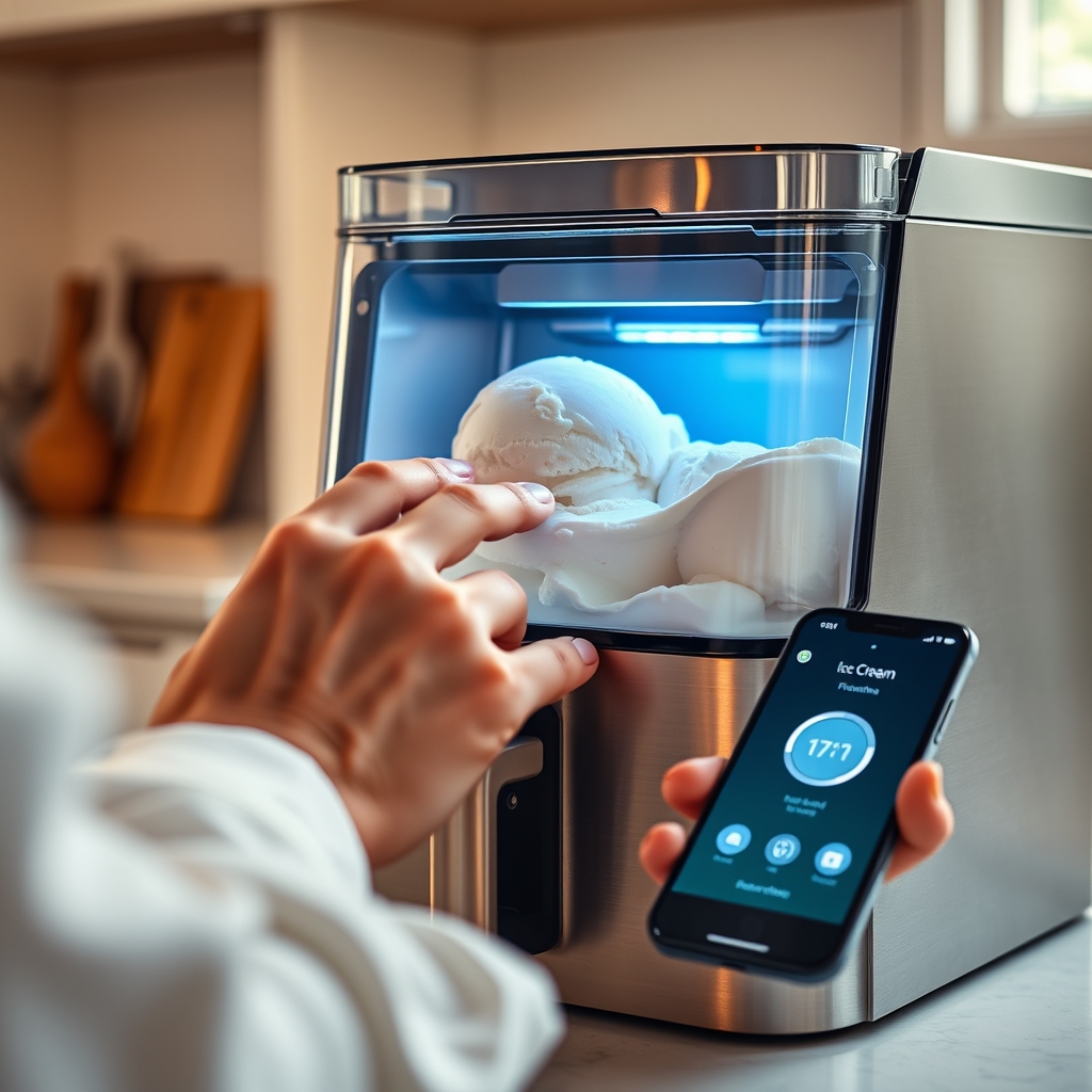 icecream maker - Illustration 2