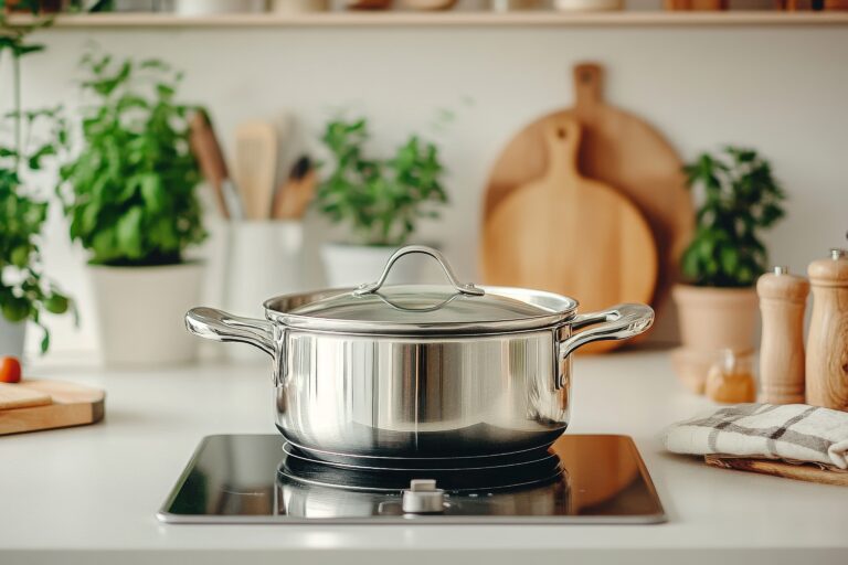 vecteezy cooking pot on the stove surrounded by fresh herbs and 69185845 Meal Prep Appliance