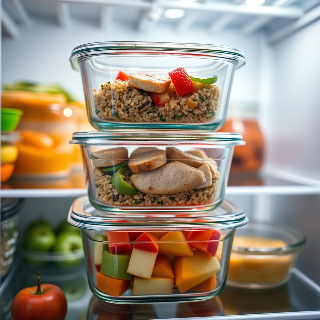 glass containers in action