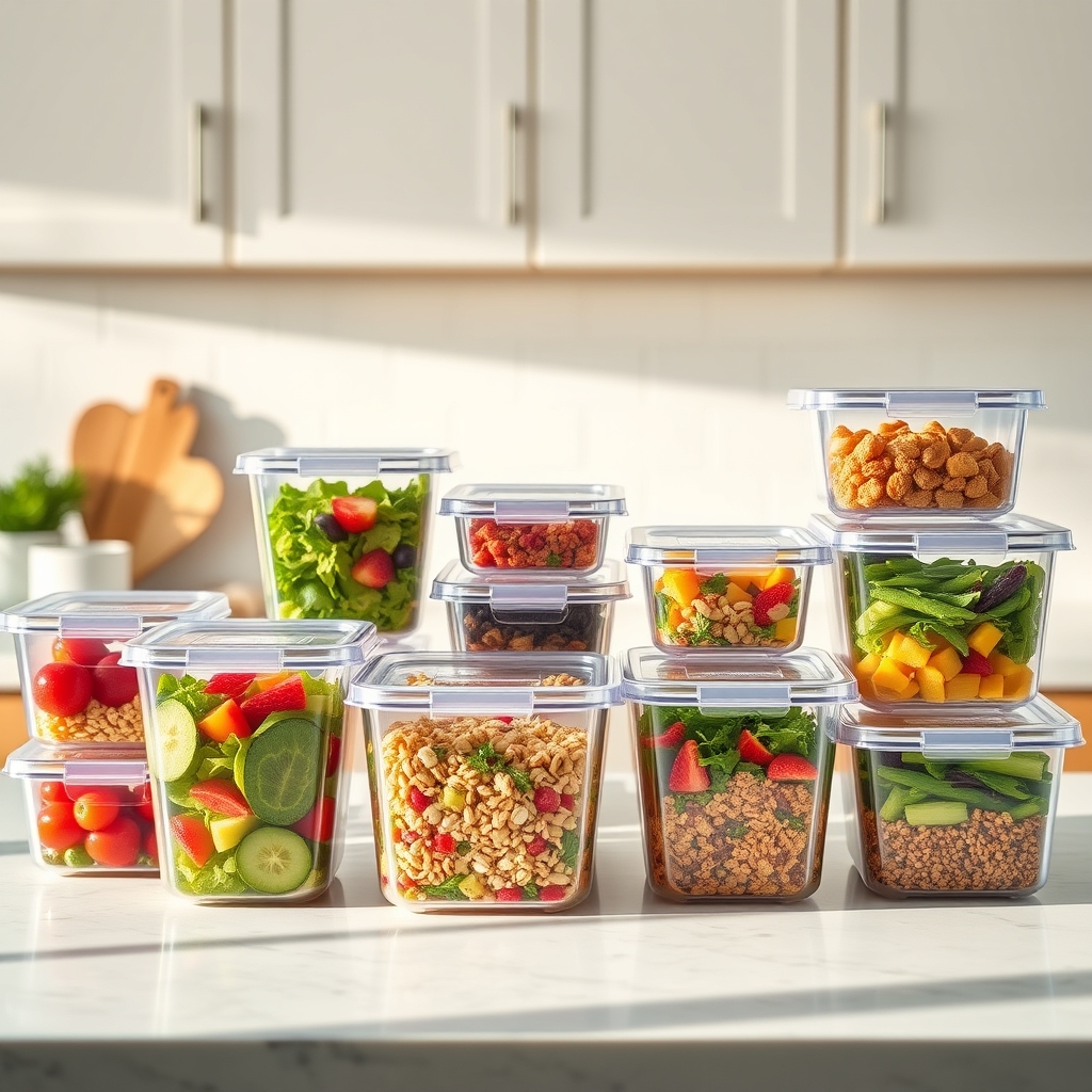 food containers product view