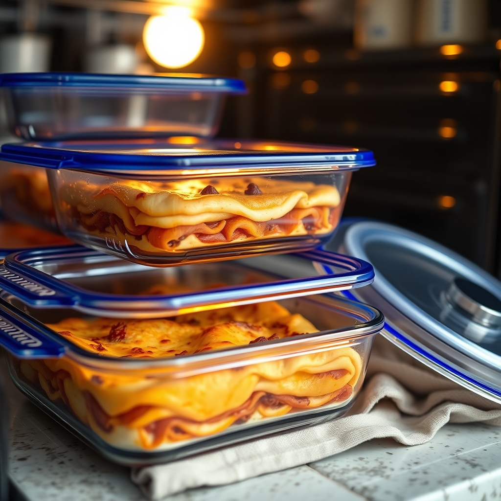 glass containers in action
