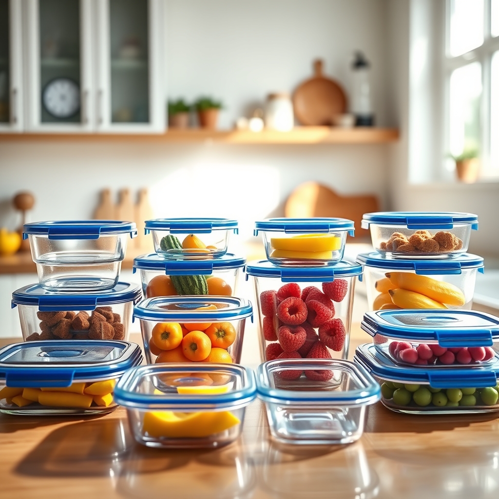 glass containers product view