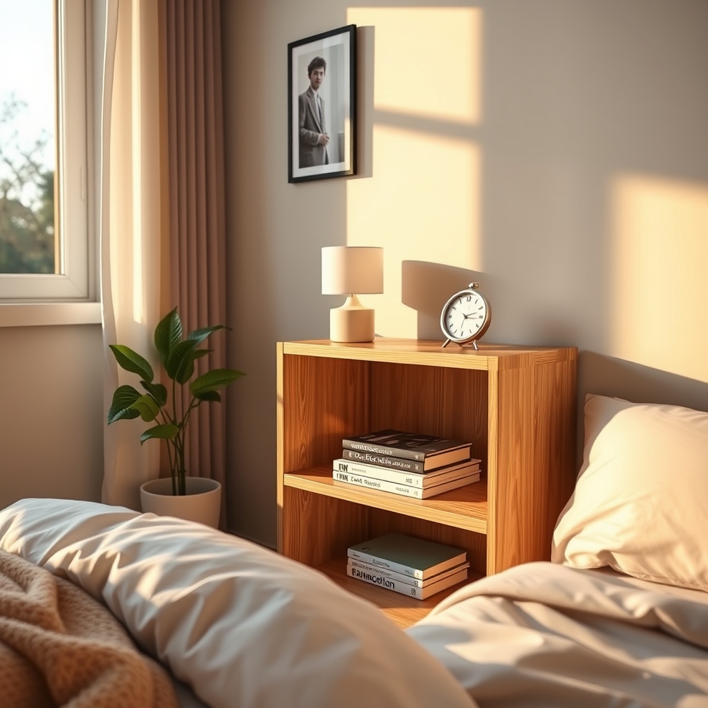 nightstand storage product view