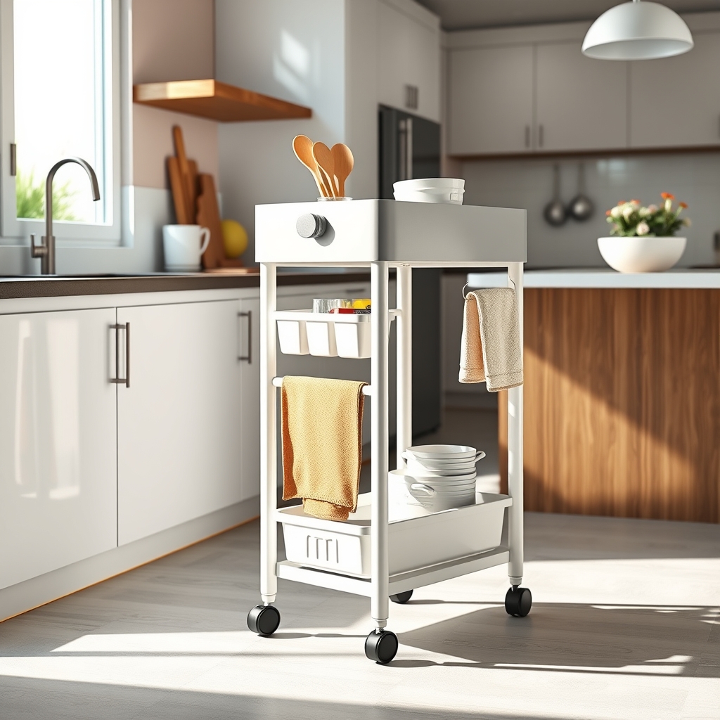 rolling cart product view