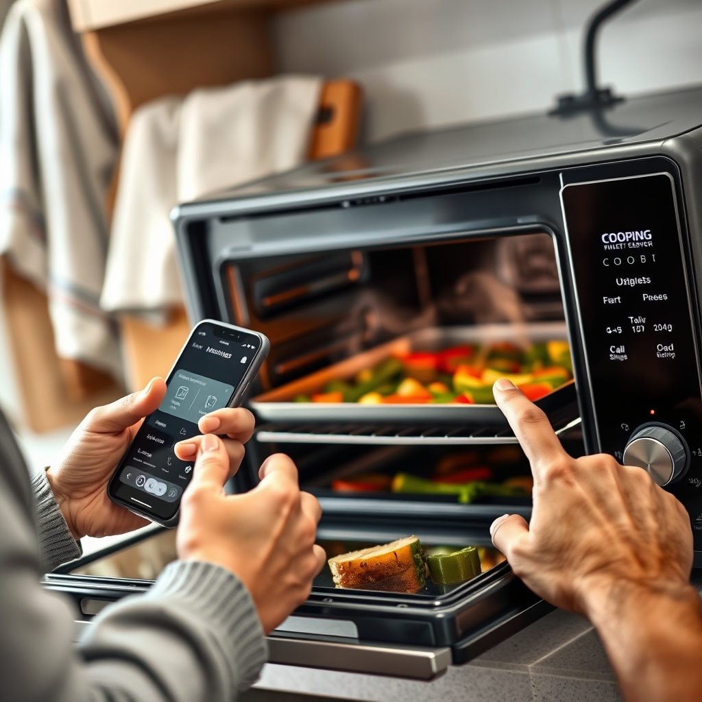 smart oven - Illustration 2