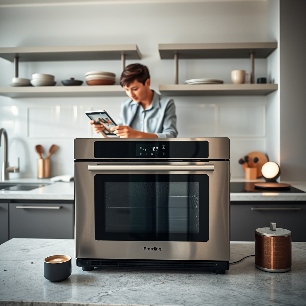 smart oven - Illustration 1