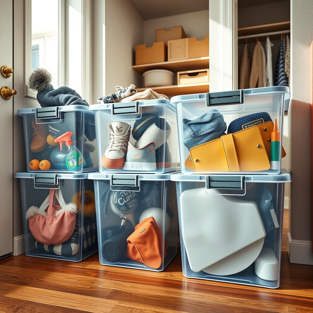 storage bins product view