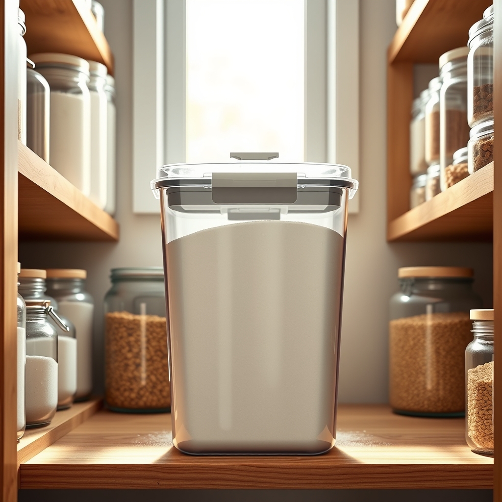 flour container product view