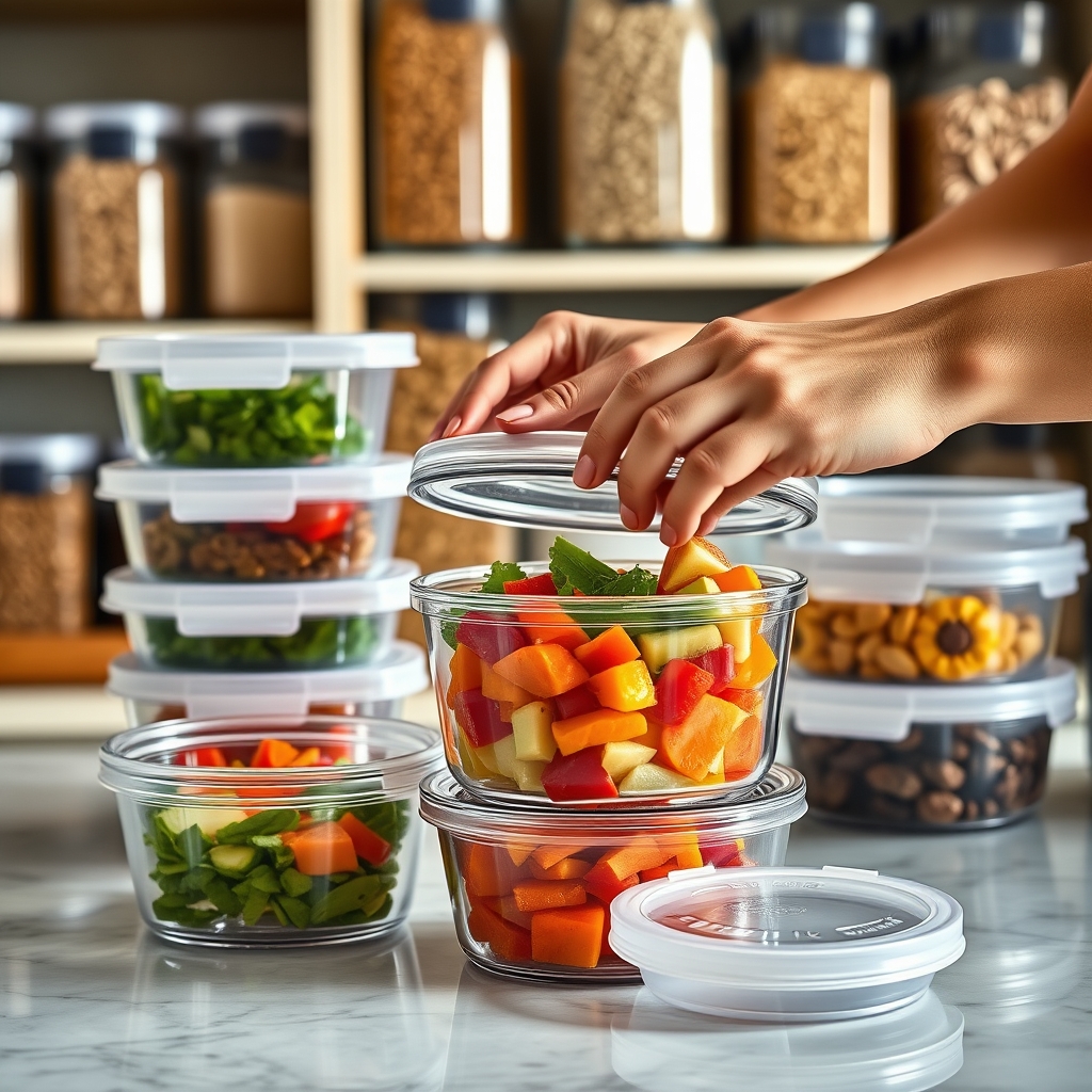 Airtight Containers: 4 Ultimate Secrets For Amazing Food Storage In 2026 2 airtight containers in action