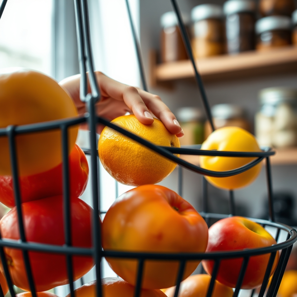 Hanging Basket: 3 Ultimate Steps For Amazing Kitchen Organization In 2026 2 hanging basket in action