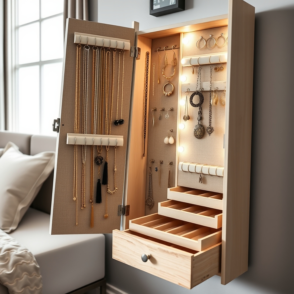 Jewelry Armoire: 7 Ultimate Secrets For Amazing Organization In 2026 2 jewelry armoire in action