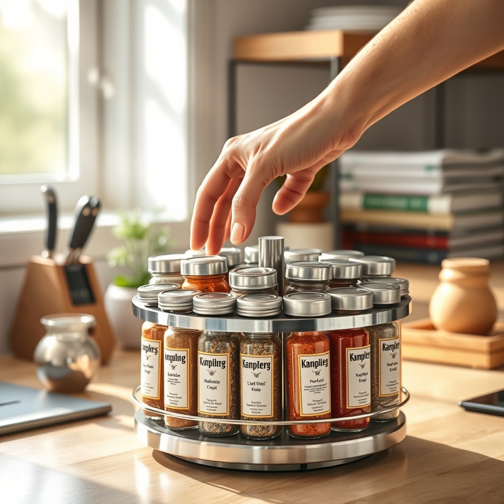 Spice Rack: 20 Ultimate Steps For Amazing Organization In 2026 2 spice rack in action