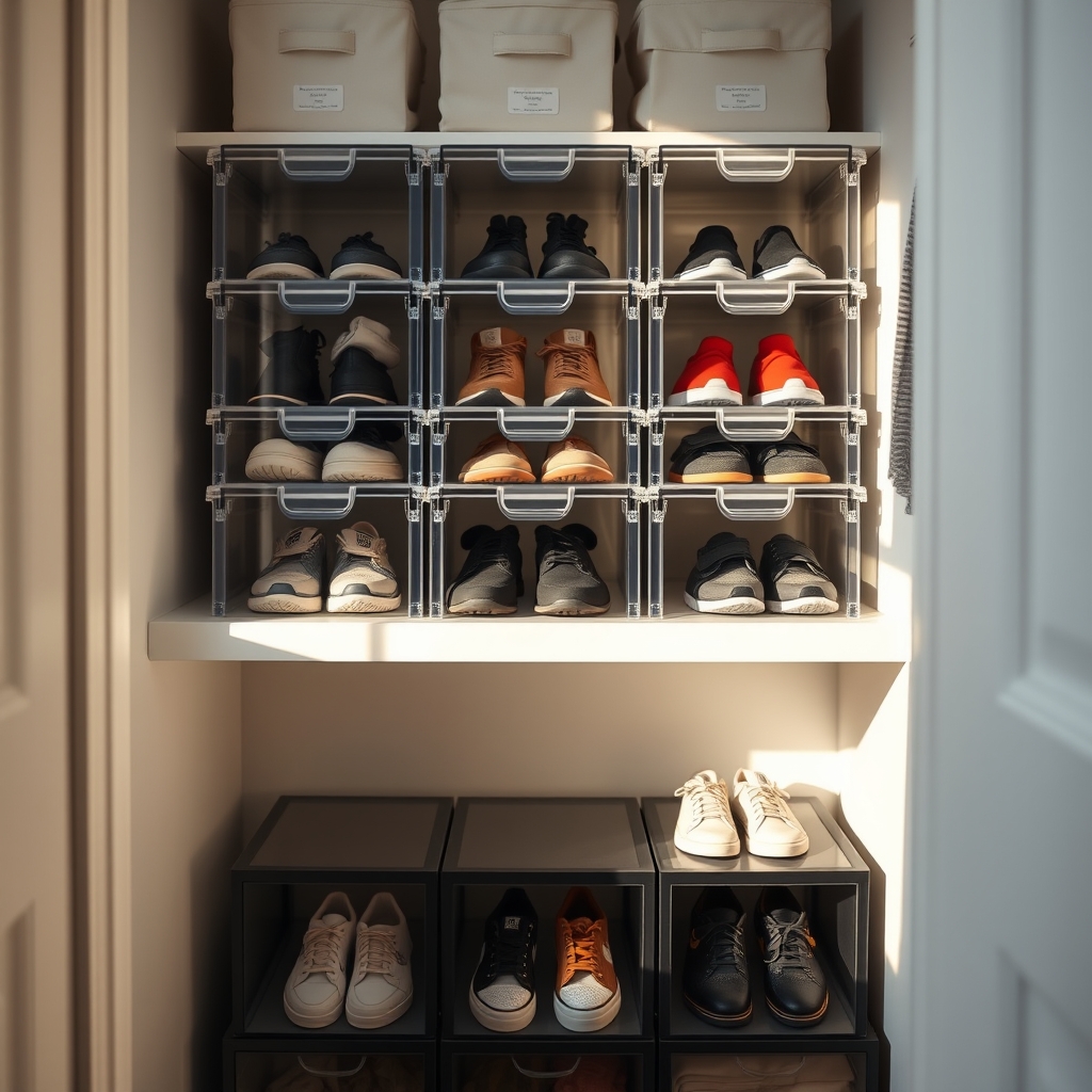 shoe organizer product view